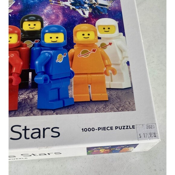 LEGO X Chronicle Books Lego Space Stars Minifigures- 1000 piece Puzzle - Picture 10 of 14
